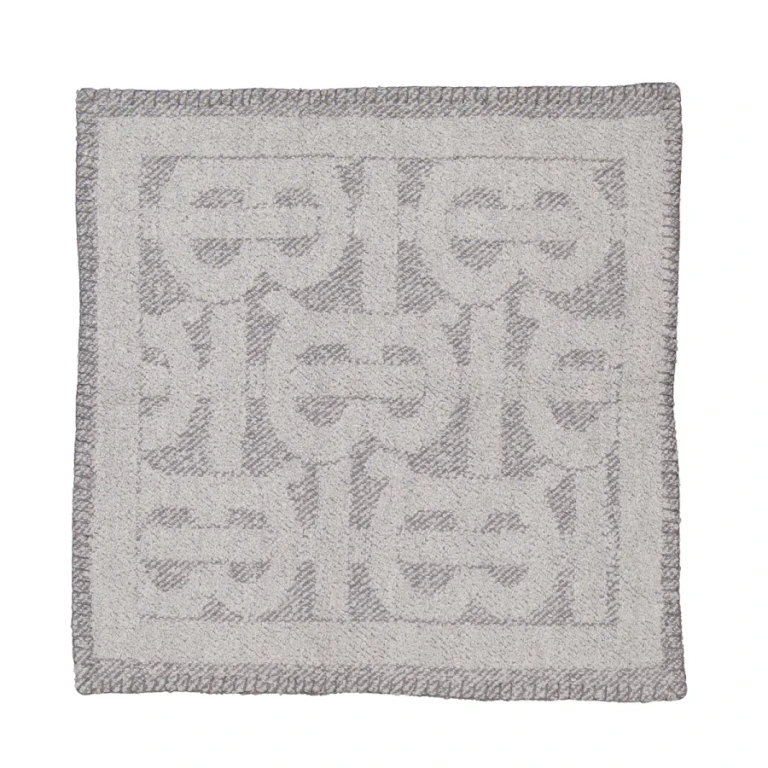 Burberry Monogram Boucle Motif Cashmere Blend Throws