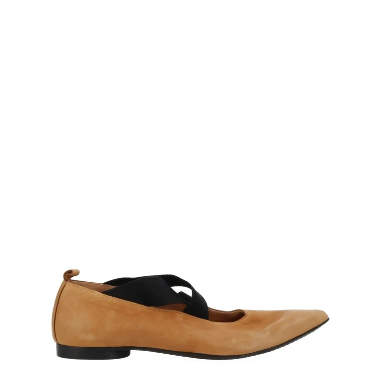 Flat Shoes Woman color Beige (US9011UW249)