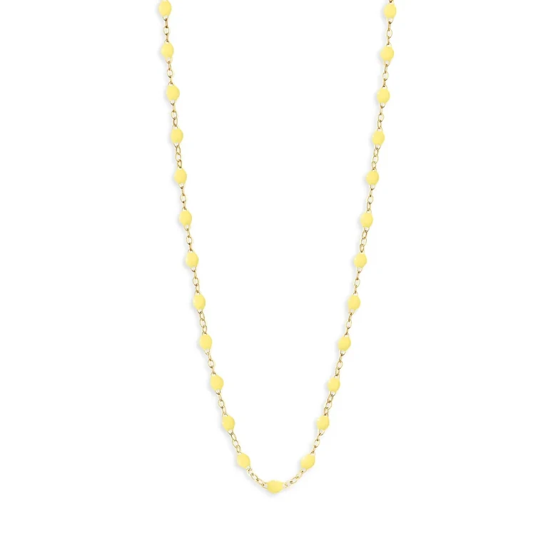 Gigi Clozeau 18K Yellow Gold Classic Gigi Mimosa Necklace, 16.5