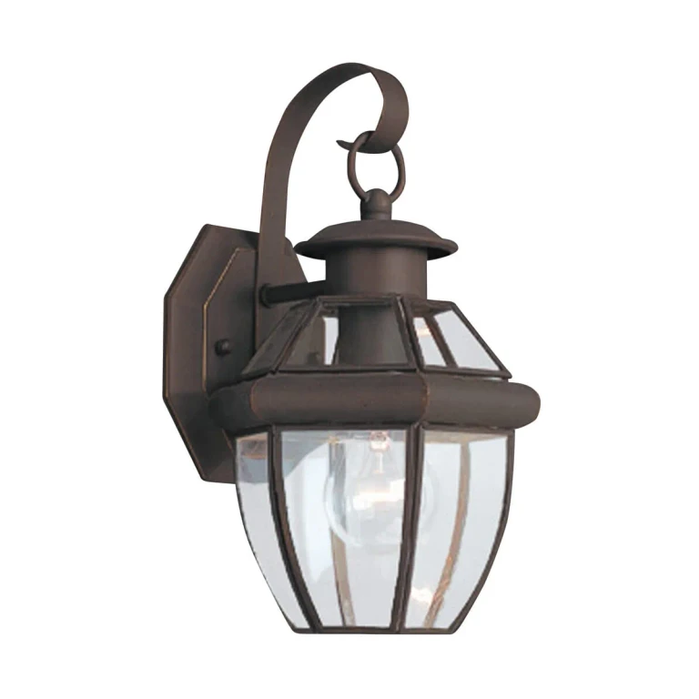 Lancaster 12 Outdoor Wall Light in Antique Bronze