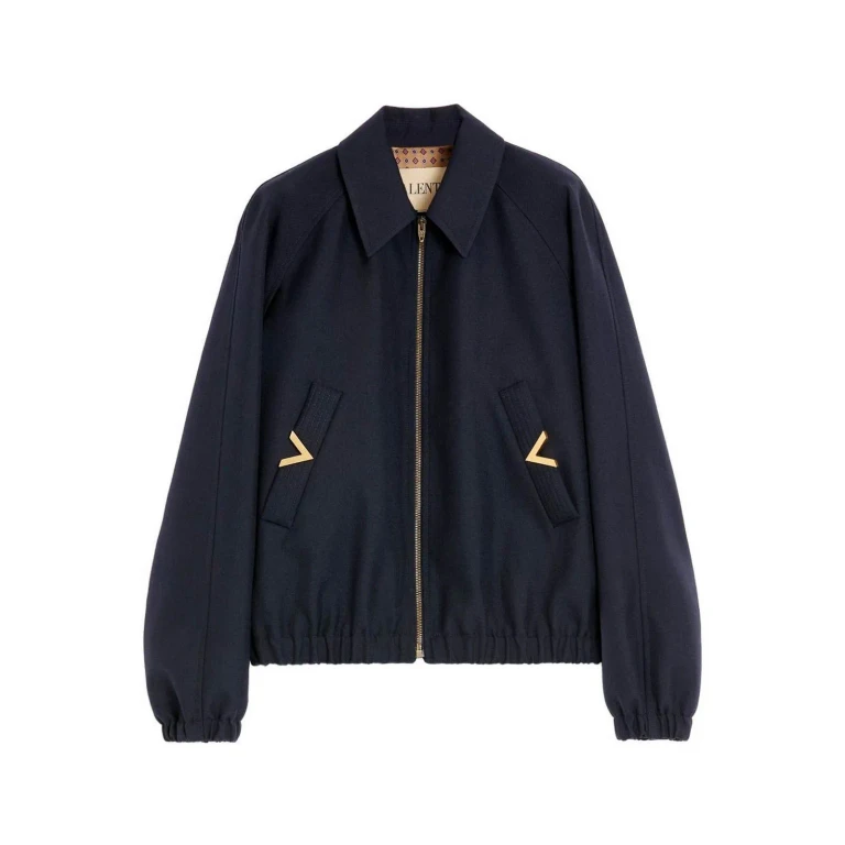 Valentino Garavani Blouson Rembourré - Bleu