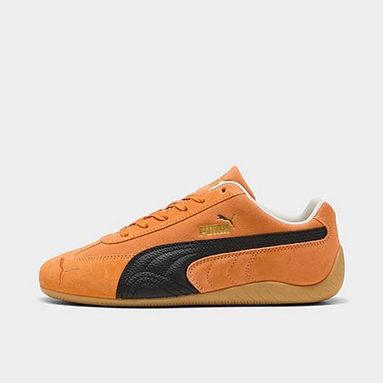 Men's Puma Speedcat OG Casual Shoes in Vermillion/Bright Melon Size: 7.5