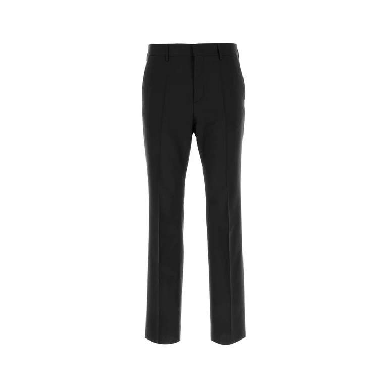 Valentino Garavani Black Wool Blend Pant