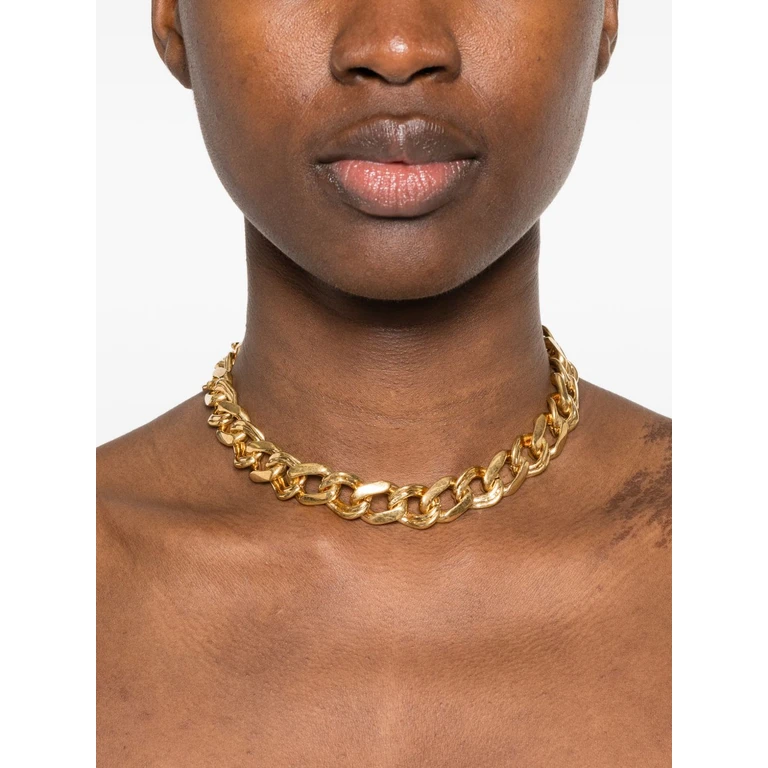 Saint Laurent Bijoux Golden Gold Plated Brass - Women