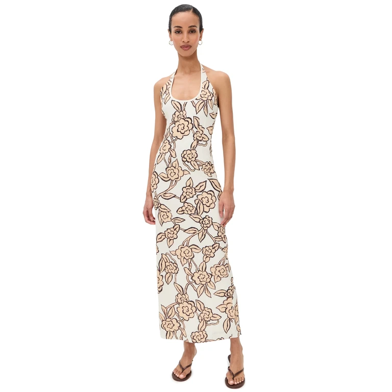 SIR. Elodie Halter Midi Dress Patale 3