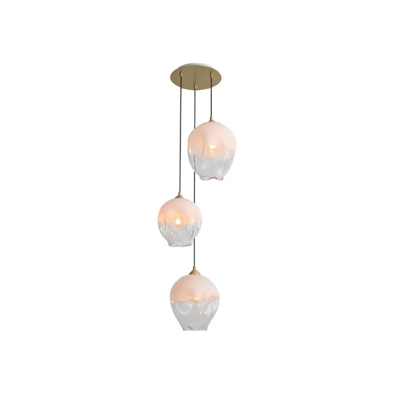 Sonoma Ave. 3-Light Pendant in Brushed Brass