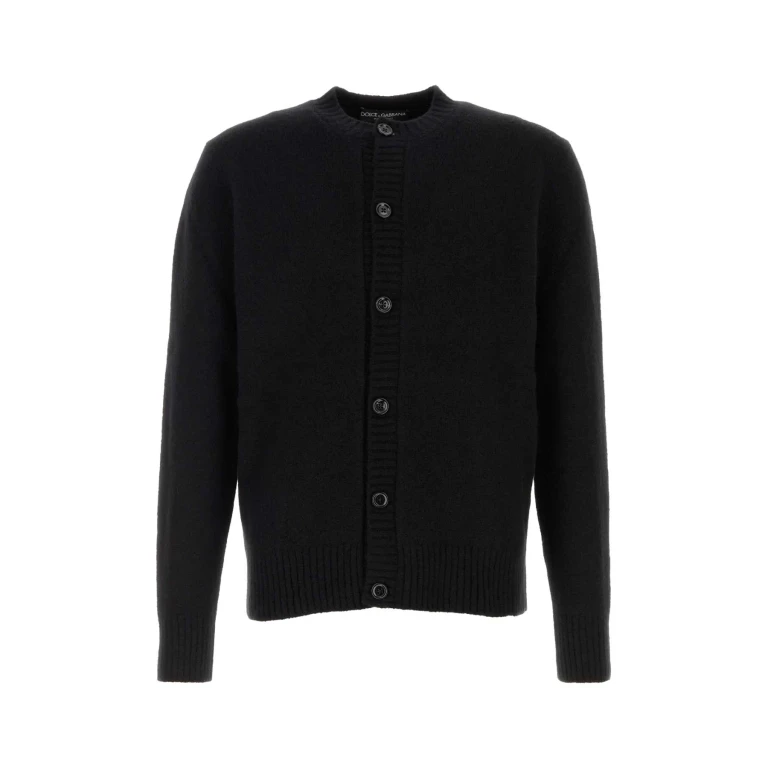 Gucci Black Wool Blend Cardigan