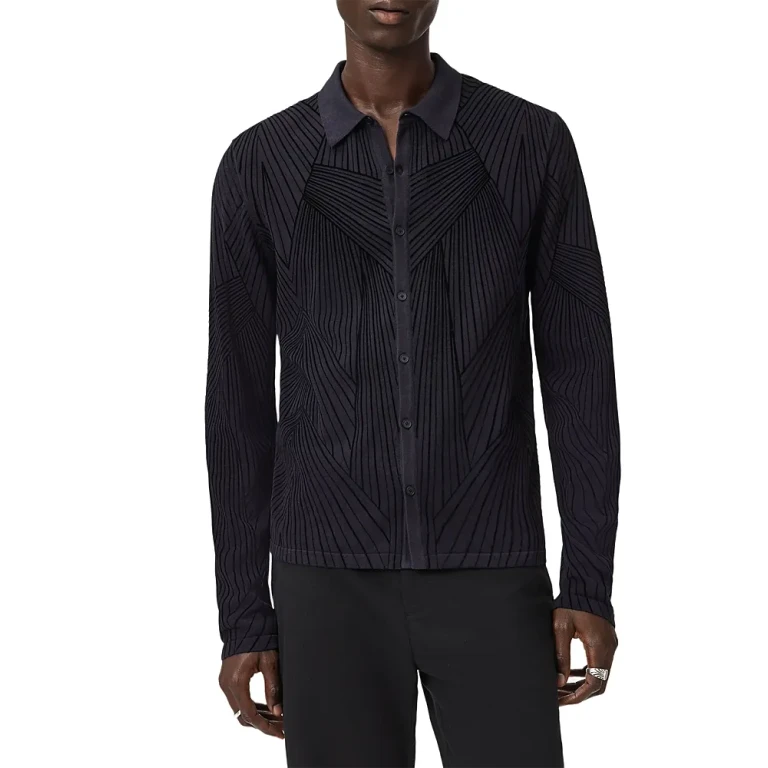 John Varvatos Dorian Button Front Sweater Shirt