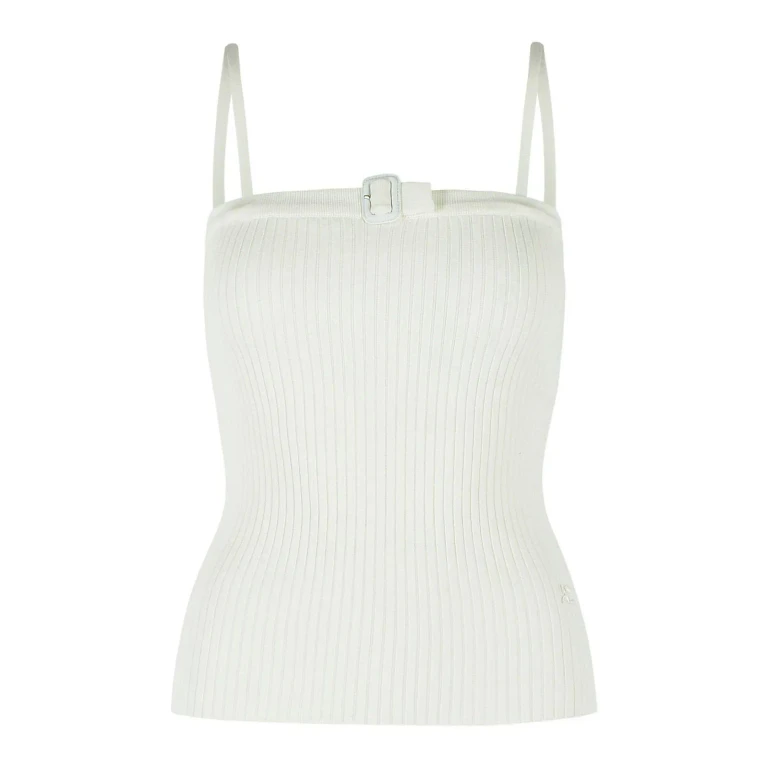 Courreges Top - Blanc