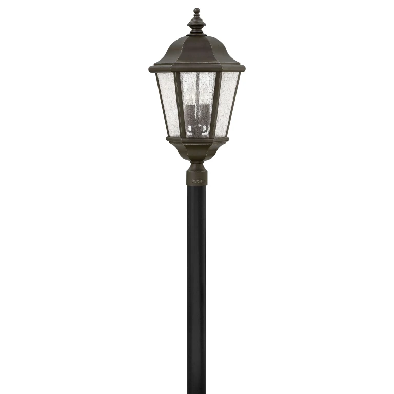 Oil Rubbed Bronze LED Post Mount from the Edgewater Collection