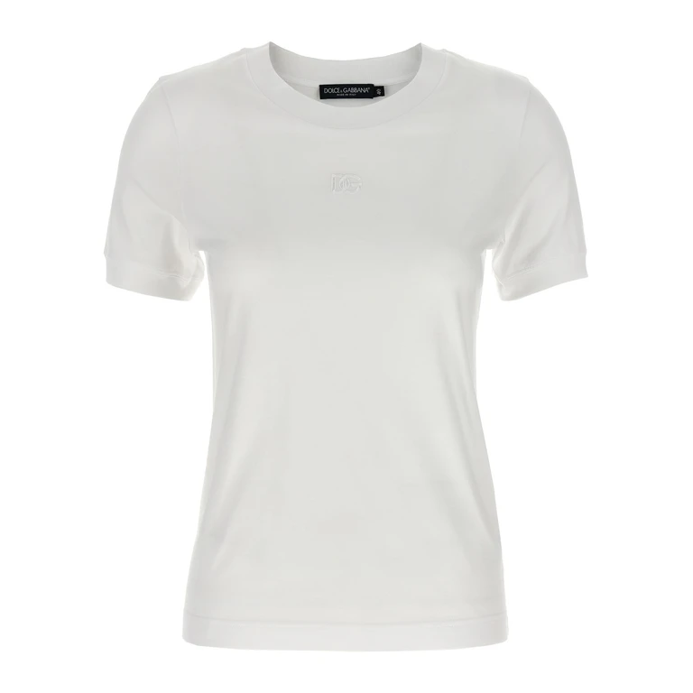 White Cotton T-Shirt - Women