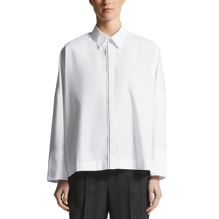 Peserico Front Hook Blouse