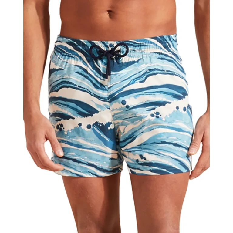 Vilebrequin x Maison Kitsune 4.5 Inseam Swim Trunks