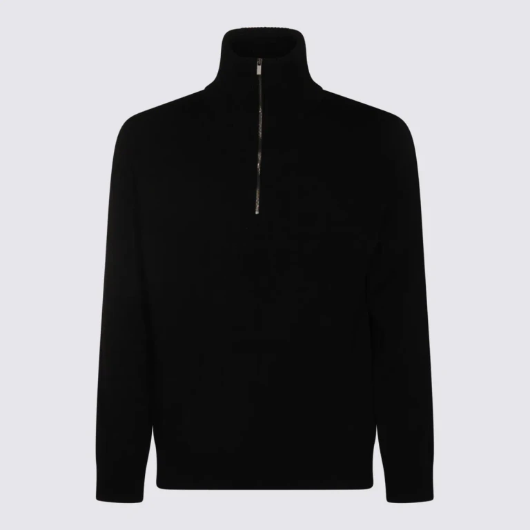 Altea Black Wool Knitwear