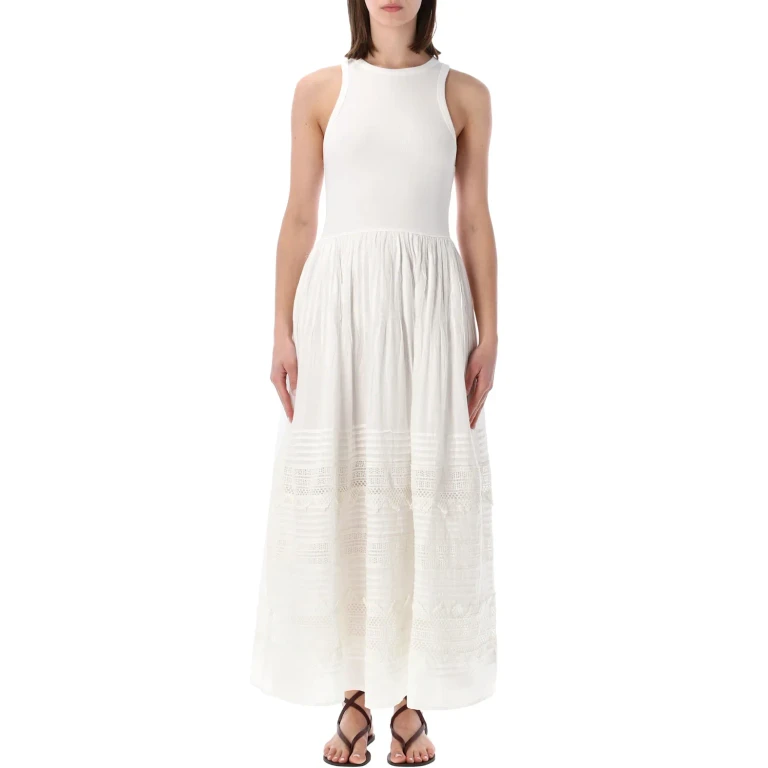 Polo Ralph Lauren Long Dress Sangallo