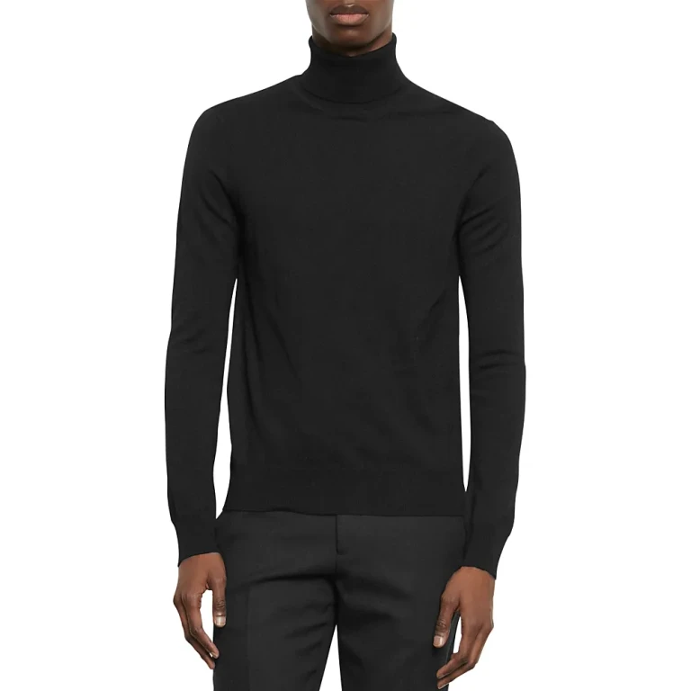 Sandro Unisex Turtleneck Slim Fit Sweater