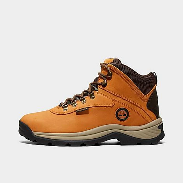 Timberland Men's White Ledge Mid Waterproof Hiking Boots in Wheat Size: 7.0