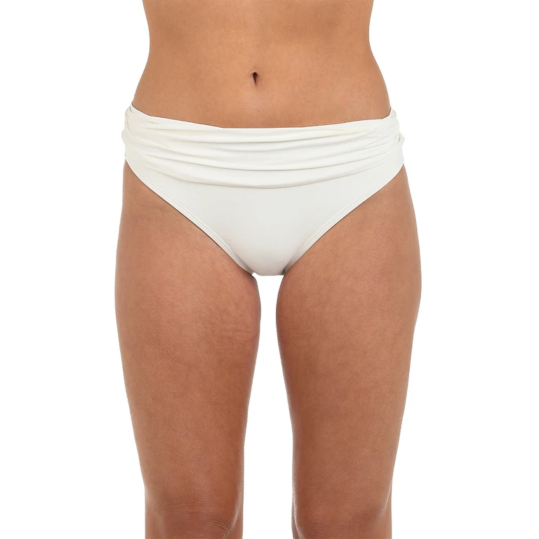 La Blanca Island Goddess Shirred Bikini Bottom