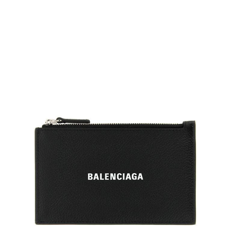 Monedero y tarjetero largo Cash de Balenciaga