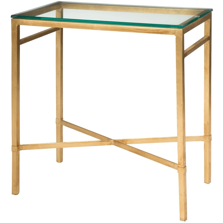 Viggo Gold Chairside Table
