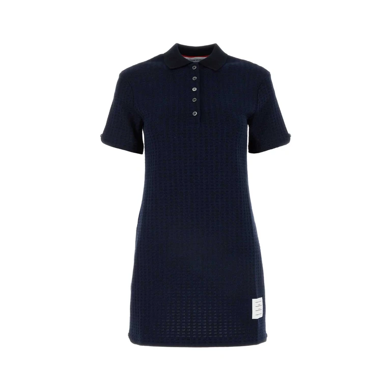 Thom Browne Fjd112aj0133 415 Navy Exterior: Cotton Abiti