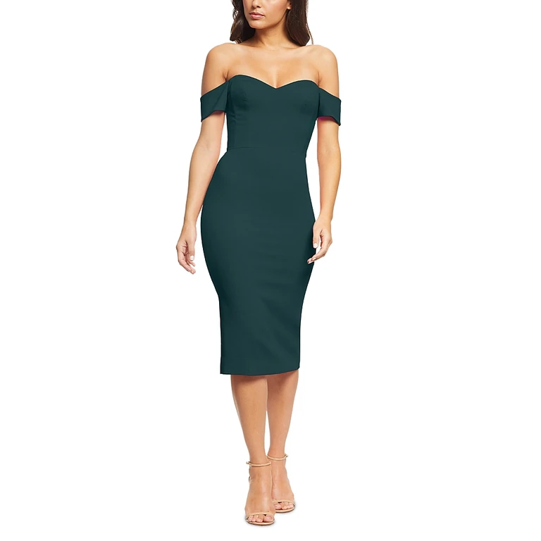 Bailey Off-the-Shoulder Sheath Dress