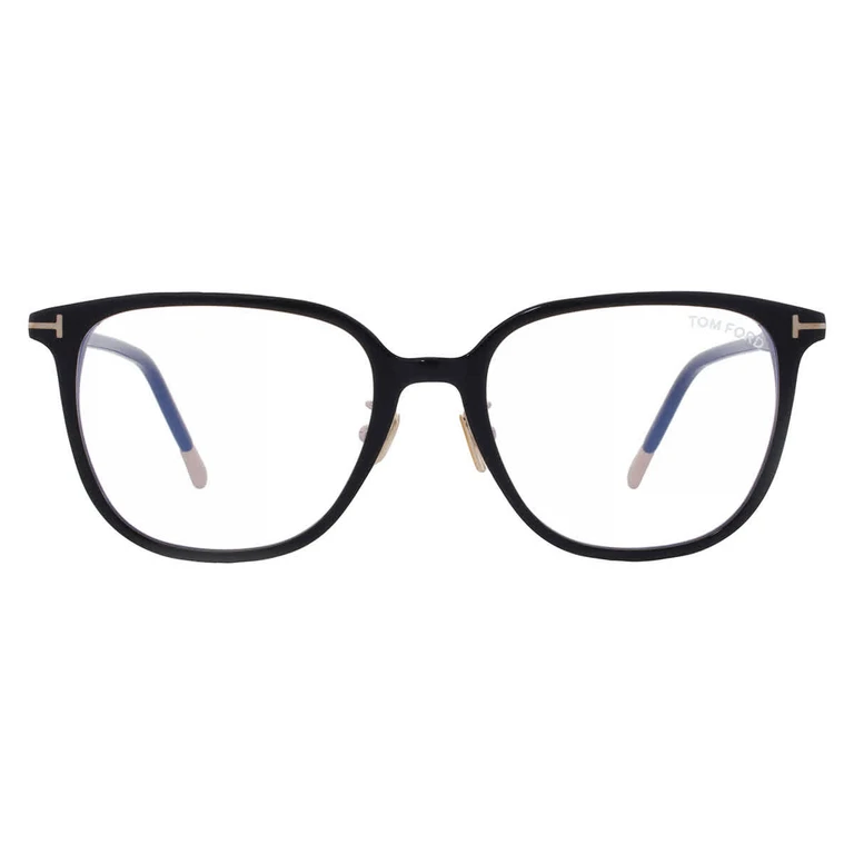Tom Ford Blue Light Block Square Ladies Eyeglasses FT5778-D-B 001 53