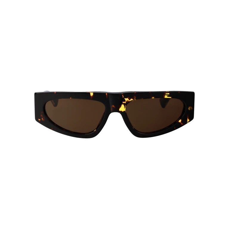 Bottega Veneta Bv1277s 002 Havana Crystal Brown Acetate Sunglasses - Women