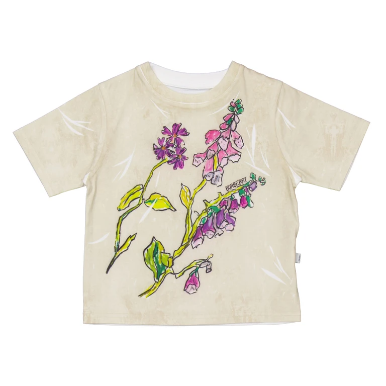 Burberry Toddler Cedar Foxglove Cotton T-Shirt