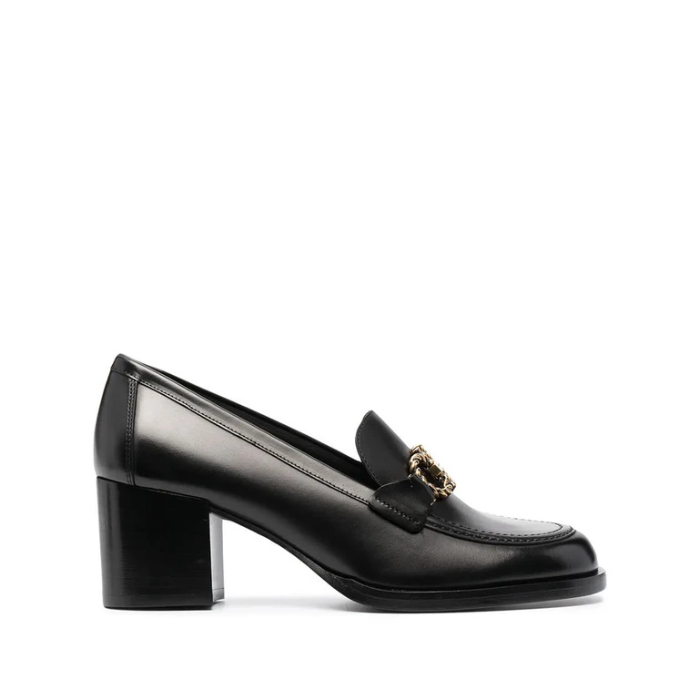 Ferragamo Womens Black Loafer Loafers