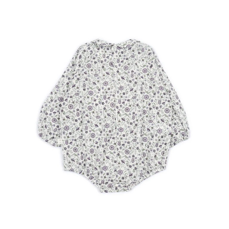 Teddy & Minou Body Shirt Purple Cotton Suit