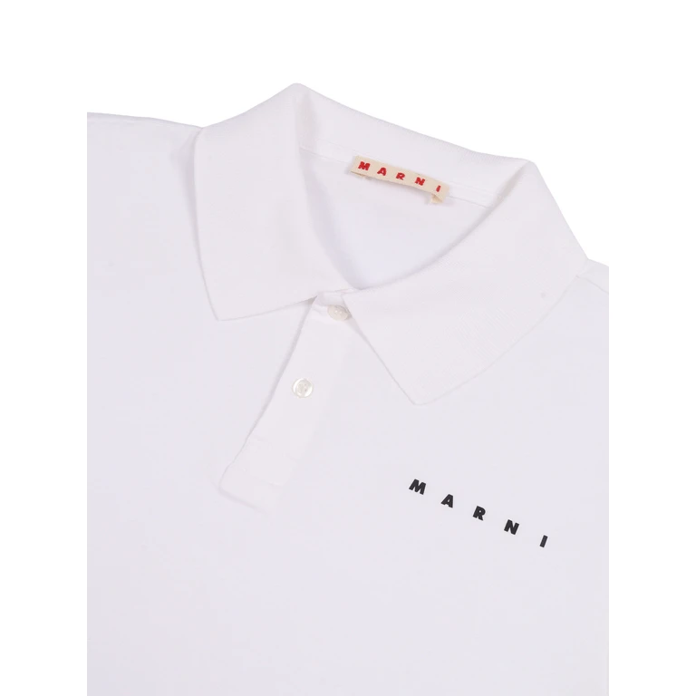 Marni T-shirts White Cotton Short Sleeves T-shirt