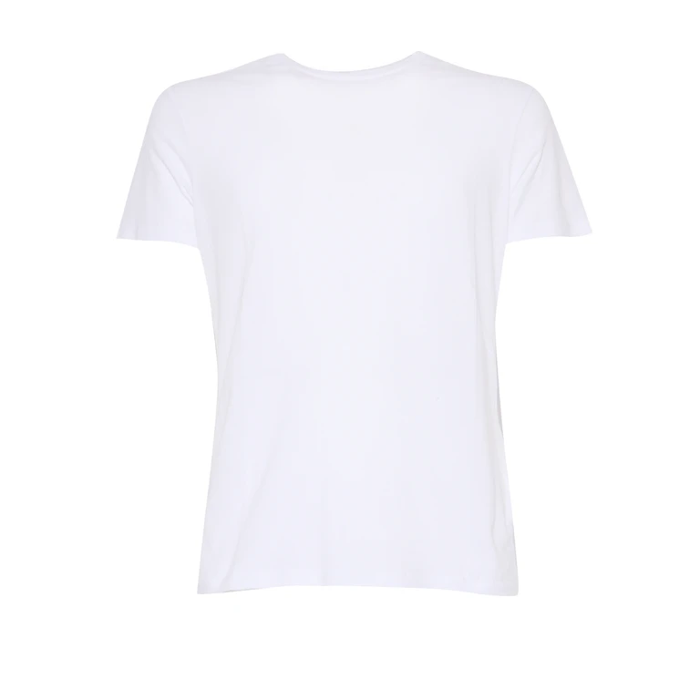 Filatures Du Lion White cotton t-shirt Short Sleeves - Men