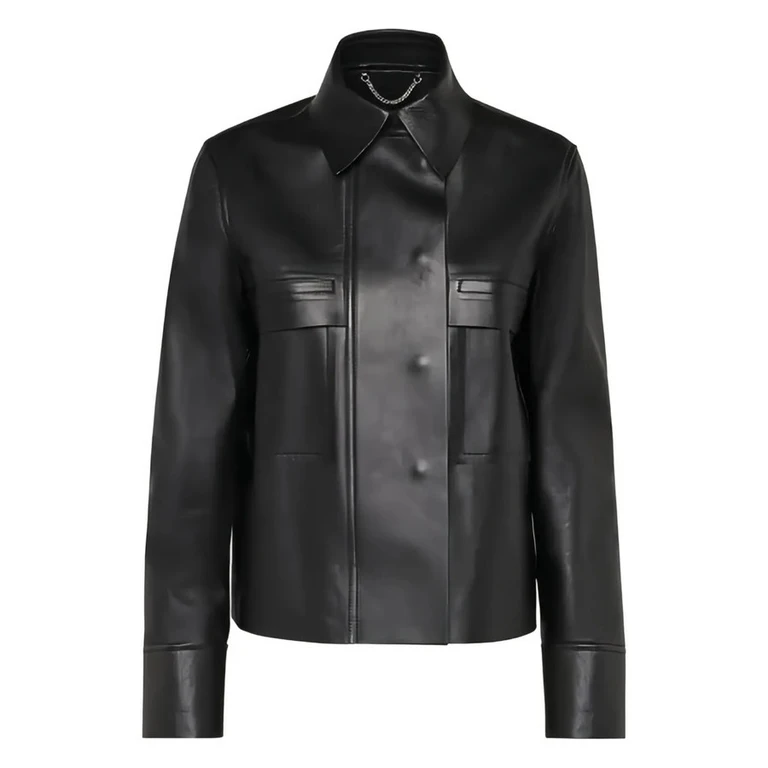 Ferragamo Leather-Jacket
