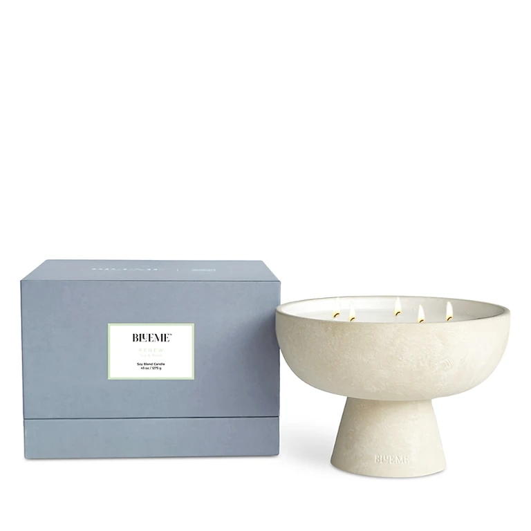 Blueme Renew Ivy & Rose Soy Blend Candle 45 oz.