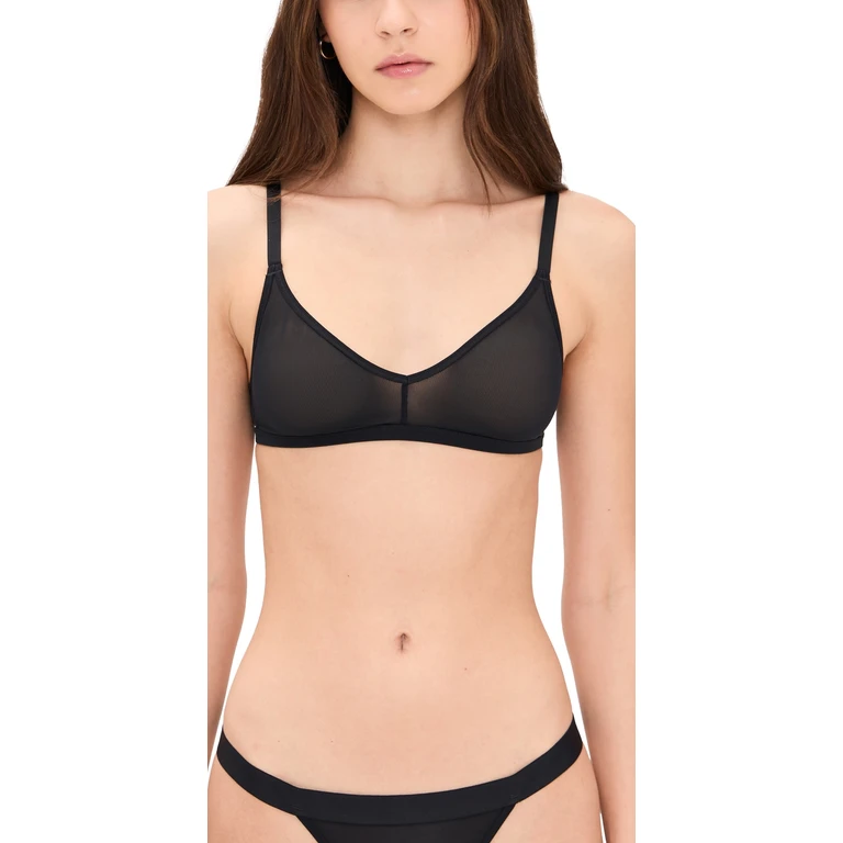 Negative Sieve Non-Wire Bra Black 0