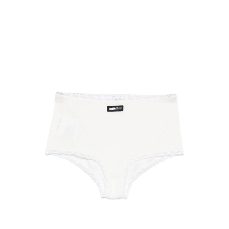 Miu Miu Lace-trim Brief