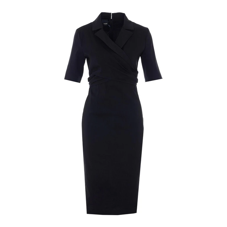 Pinko Robe Courte - Noir