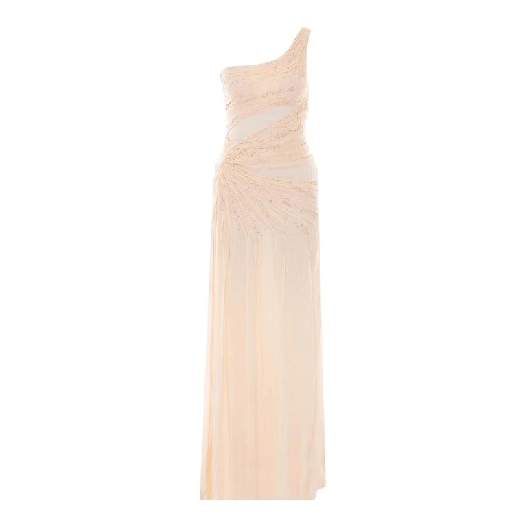 Elisabetta Franchi Robe De Soirée - Couleur Chair