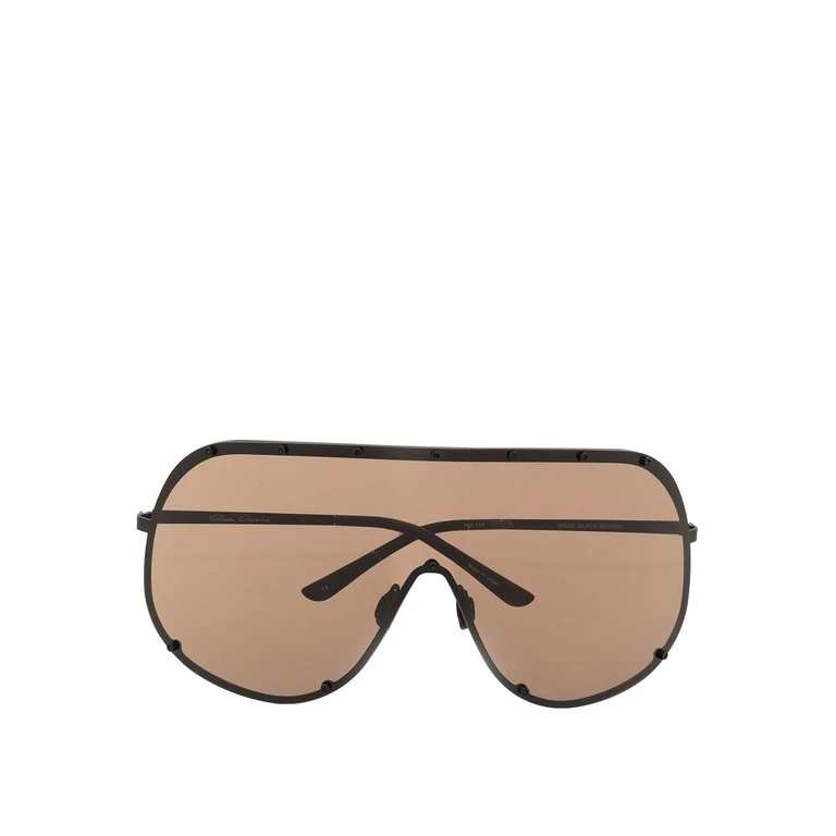 Rick Owens Lunettes De Soleil - Marron