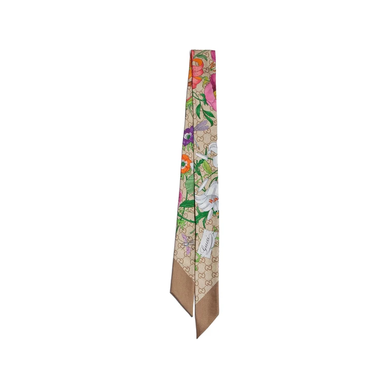 Gucci Flora GG Scarf