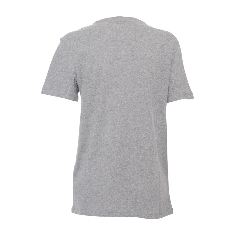 Filatures Du Lion Basic T-Shirt Grey Cotton - Men