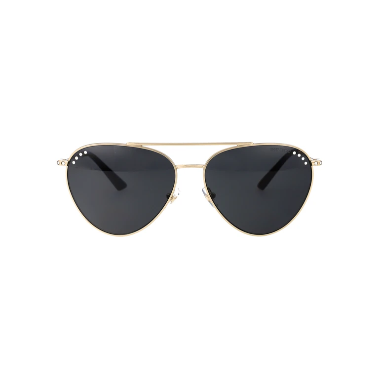 Jimmy Choo 0jc4002b 300687 Oro Pallido Steel Sunglasses - Women