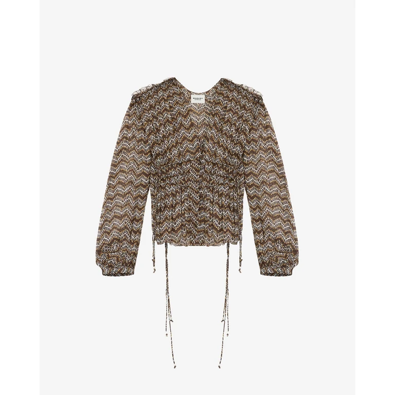 Top Axeline - Femme - Noir Délavé - Taille34 - Marant Étoile