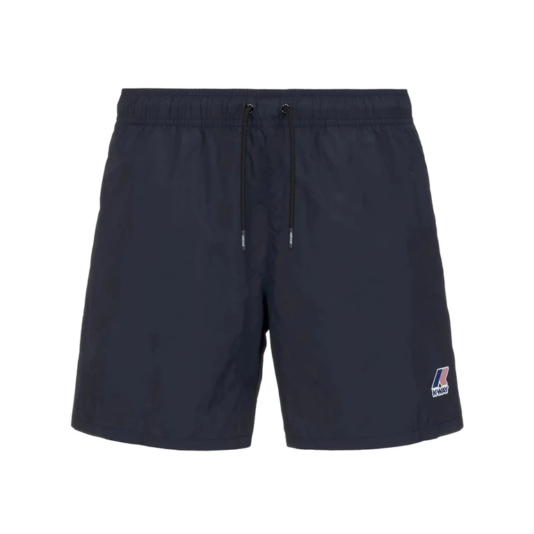 K-Way Le Vrai Olivier Blue Short - Men