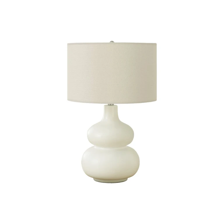 25 Inch Ivory Table Lamp