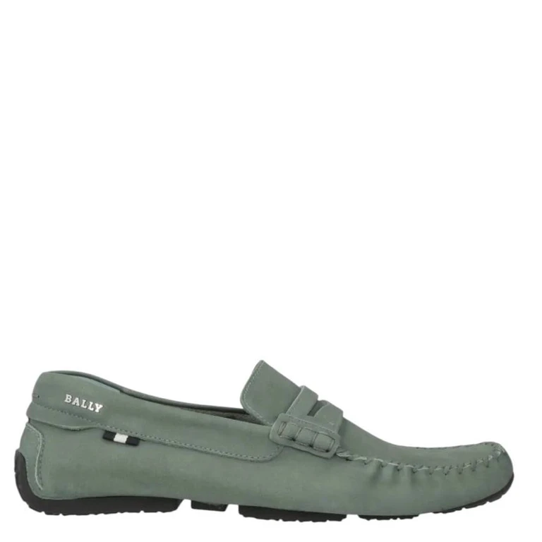 Bally Pier Suede Penny Loafers