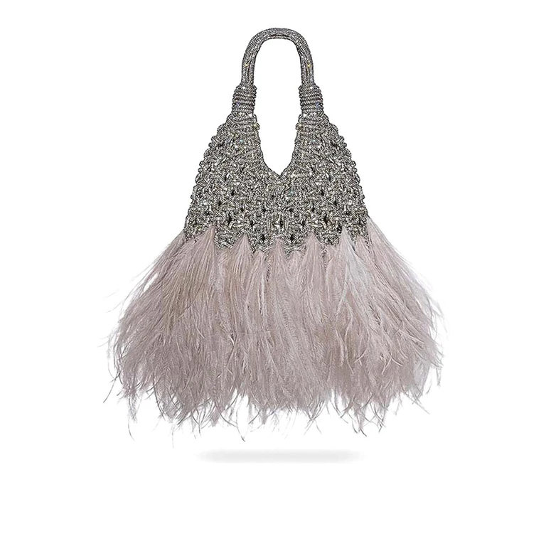 Hibourama Sac Porté Épaule - Argent