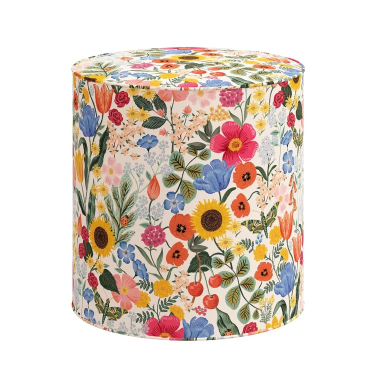 Billie Blossom Blush Otomana Redonda