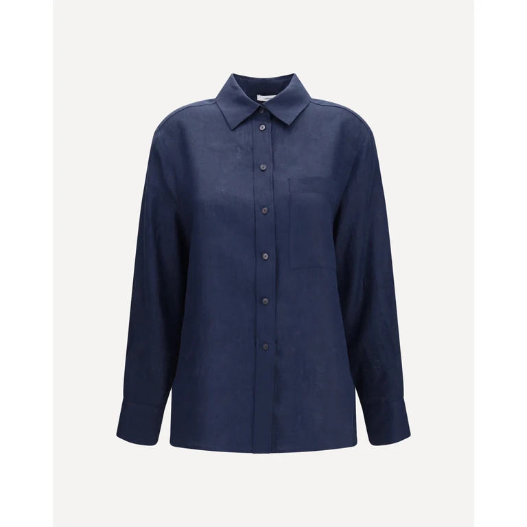 LARDINI Long-sleeved linen Shirt Female 40